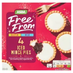 Free From Iced Mince Pies