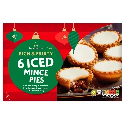 Rich and Fruity Iced Mince Pies