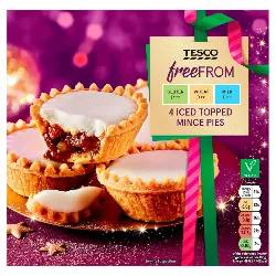 Free From Iced Topped Mince Pies