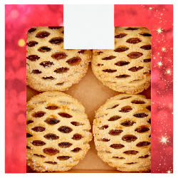 Lattice Top Puff Pastry Mince Pies