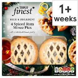 Spiced Rum Mince Pies