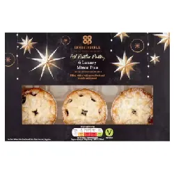 Co-op Irresistible All Butter Pastry Luxury Mince Pies