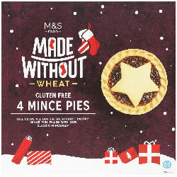 M&S Made Without 4 Mince Pies