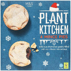 M&S Plant Kitchen 4 Mince Pies