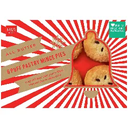 M&S 6 Puff Pastry Mince Pies