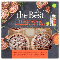 The Best Sticky Toffee Mince Pies