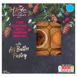 Sainsbury's Mini Ecclefechan Tarts & Frangipane Mince Pies, Taste the Difference