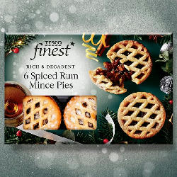 Tesco Finest Spiced Rum Mince Pies