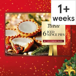 Tesco Iced Topped Mince Pies