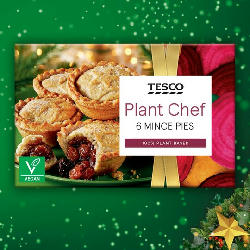 Tesco Plant Chef Mince Pies