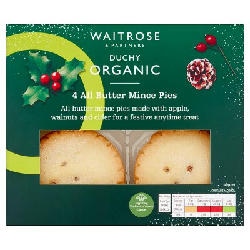 Duchy Organic All Butter Mince Pies