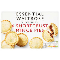 Essential 6 Shortcrust Mince Pies